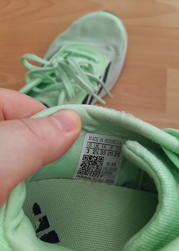 Adidas orjinal Açık Yeşil Bağcıklı Spor Ayakkabı - Görsel 9