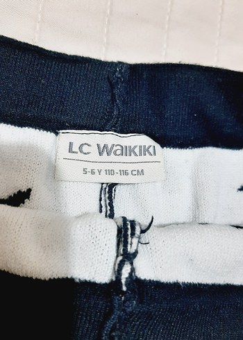 Kız Çocuk Siyah Unicorn Desenli Triko Tayt Lcwaykiki - Görsel 4