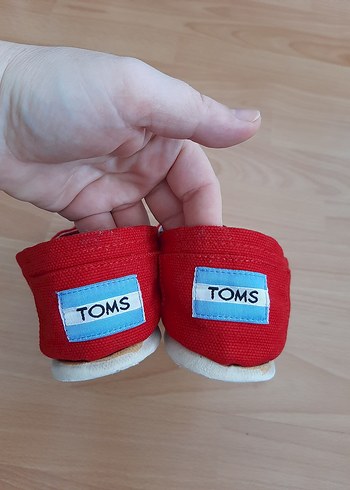 Kadın Kırmızı Dolgu Topuk Espadril Toms - Görsel 4