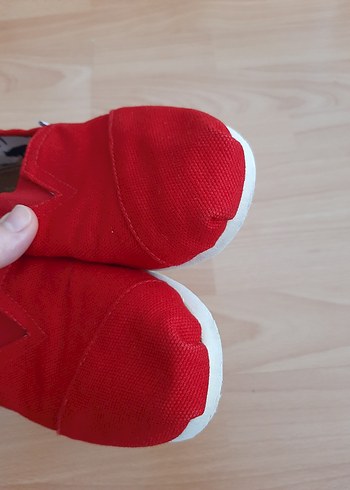 Kadın Kırmızı Dolgu Topuk Espadril Toms - Görsel 3