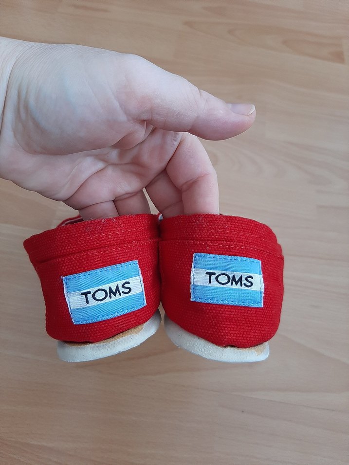 Kadın Kırmızı Dolgu Topuk Espadril Toms - Görsel 4