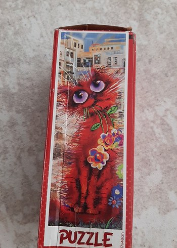 250 Parça Renkli Kedi Temalı Puzzle - Görsel 2