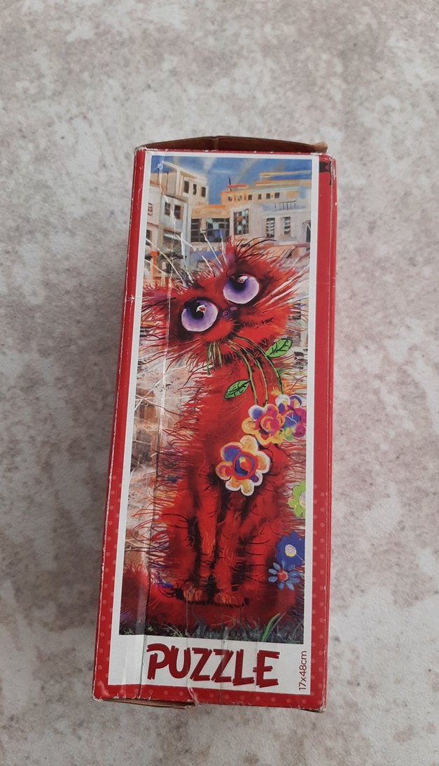 250 Parça Renkli Kedi Temalı Puzzle - Görsel 2