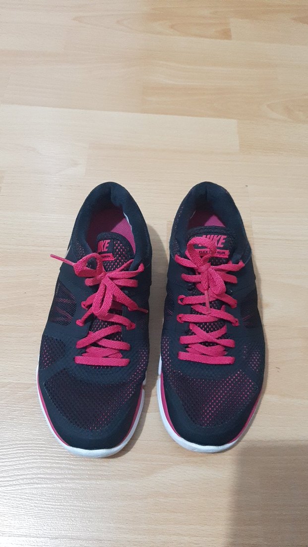 Pembe Siyah Spor Sneakers Nike orjinal - Görsel 2