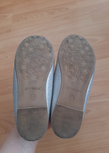 Gri Kız Çocuk Babet Ayakkabı Tokalı LC Waikiki - Görsel 6