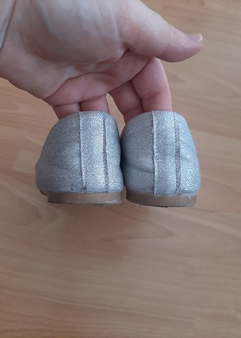 Gri Kız Çocuk Babet Ayakkabı Tokalı LC Waikiki - Görsel 5