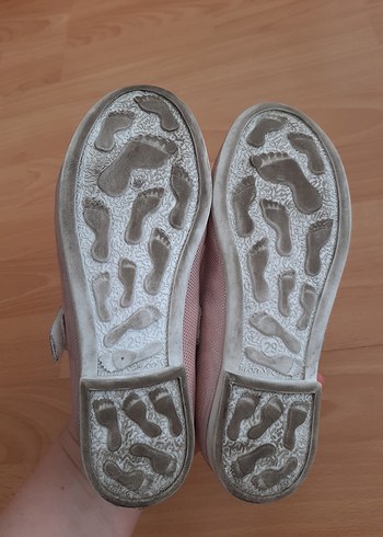 Kız Çocuk Pembe Kemerli Babet Ayakkabı - Görsel 7