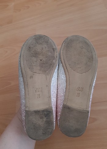 Beyaz Simli Kız Çocuk Babet H&M Elsa Frozen - Görsel 7