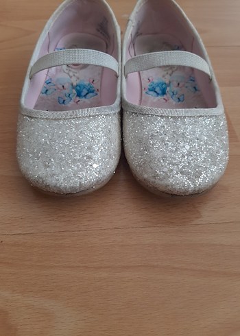 Beyaz Simli Kız Çocuk Babet H&M Elsa Frozen - Görsel 3