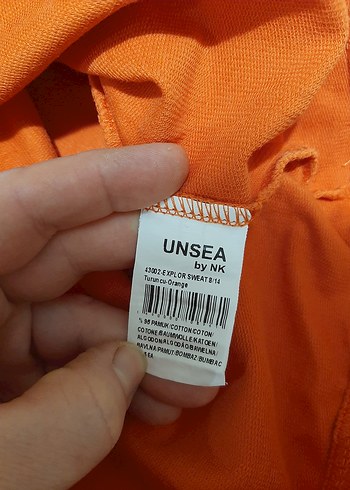 Turuncu Erkek Çocuk Baskılı Sweatshirt - Görsel 7