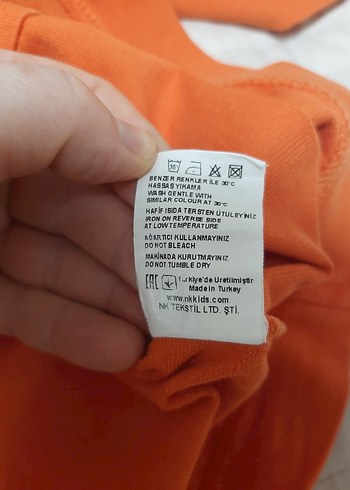 Turuncu Erkek Çocuk Baskılı Sweatshirt - Görsel 8