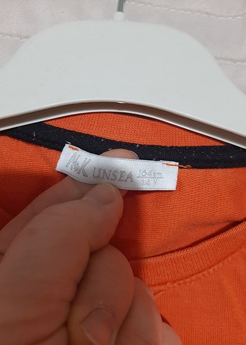 Turuncu Erkek Çocuk Baskılı Sweatshirt - Görsel 6