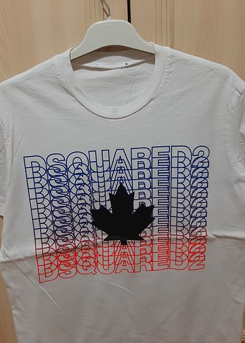Beyaz Baskılı Erkek Tişört Dsquared2 - Görsel 2