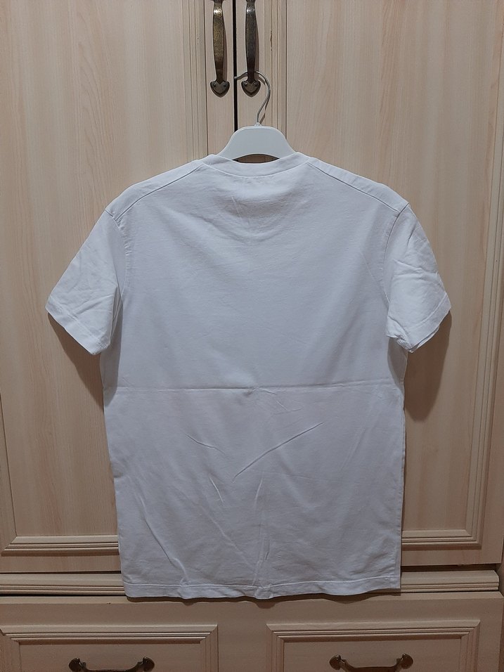 Beyaz Baskılı Erkek Tişört Dsquared2 - Görsel 4