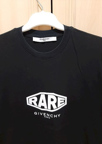 Givenchy Siyah Baskılı Oversize Tişört - Görsel 3