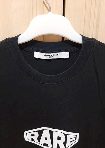 Givenchy Siyah Baskılı Oversize Tişört - Görsel 4