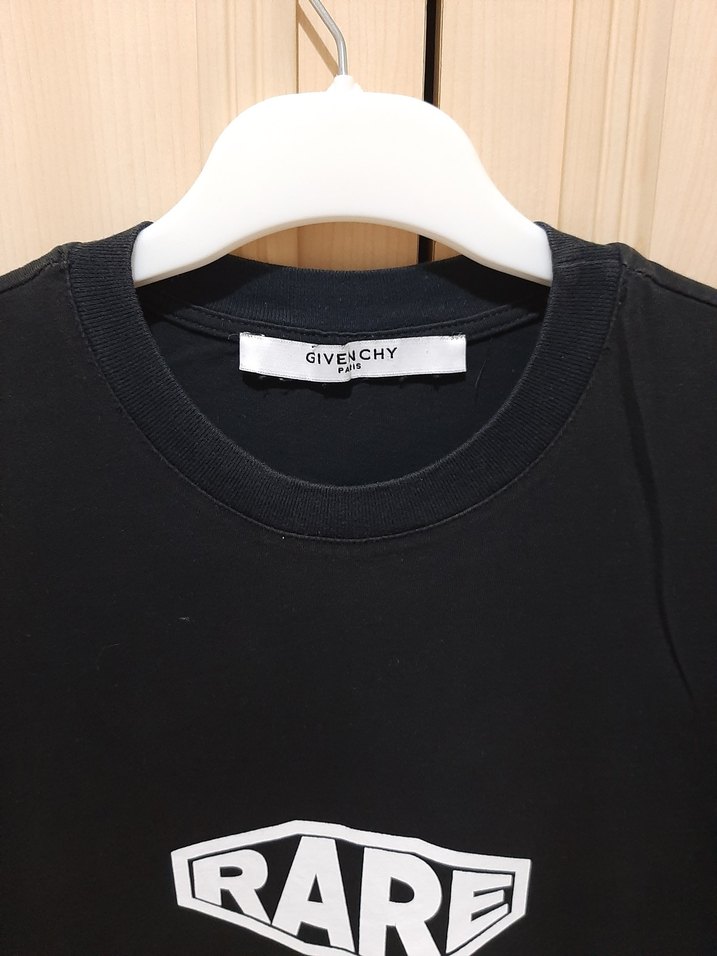 Givenchy Siyah Baskılı Oversize Tişört - Görsel 4