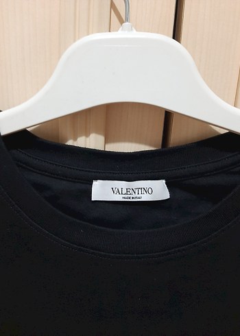 VLTN Baskılı Siyah Erkek Tişört Valentino - Görsel 6