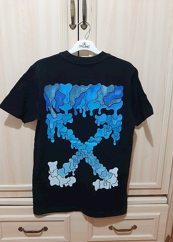 Off White Baskılı Erkek Tişört - Görsel 4