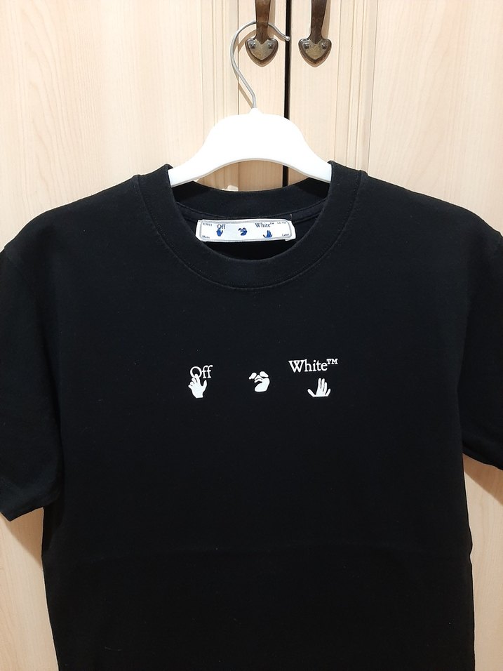 Off White Baskılı Erkek Tişört - Görsel 3