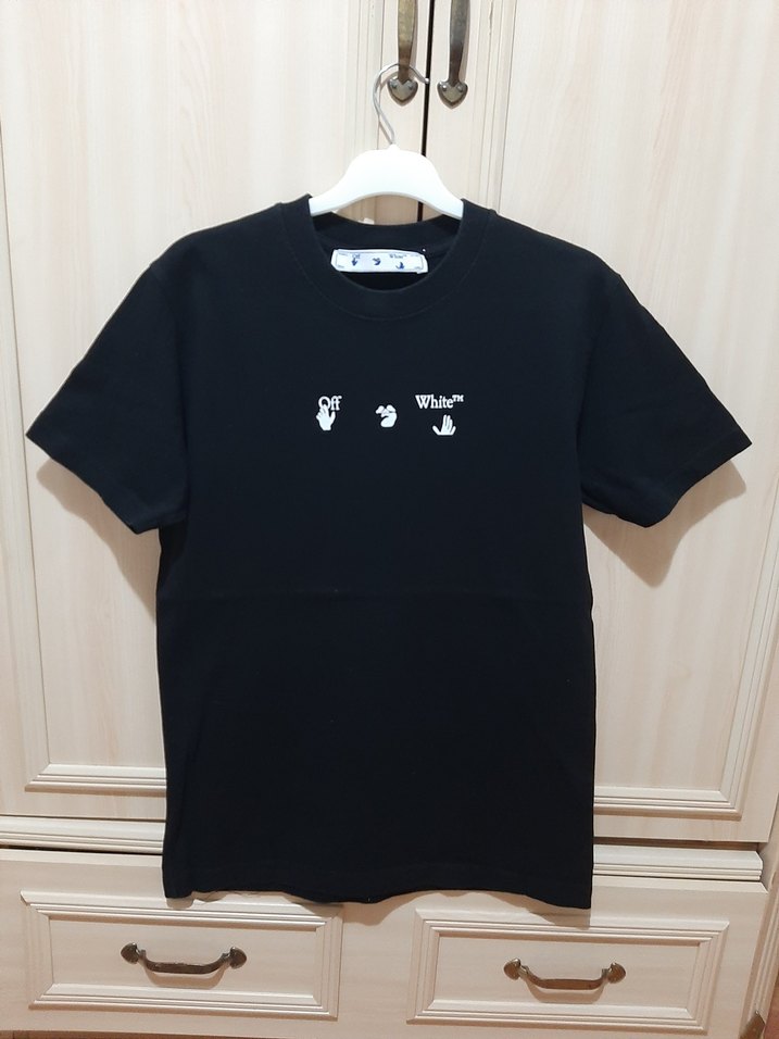 Off White Baskılı Erkek Tişört - Görsel 2