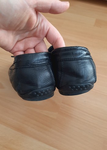42 Beden siyah Renk Cotton Bar hakiki deri erkek ayakkabı