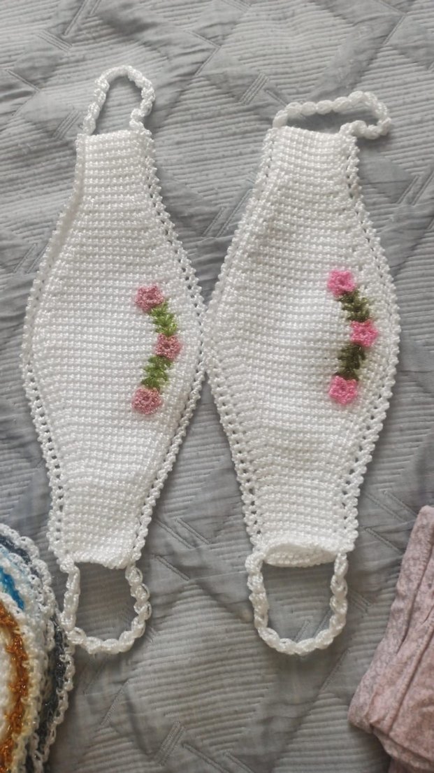 Nakışlı Banyo lifi - Görsel 2