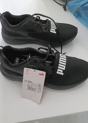 Puma Siyah  Spor Ayakkabı - Görsel 2