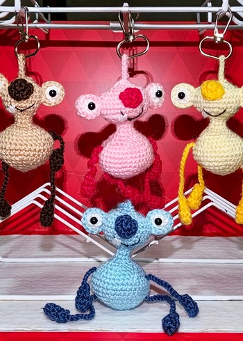 rengarenk buz devri sid Anahtarlık - Görsel 2