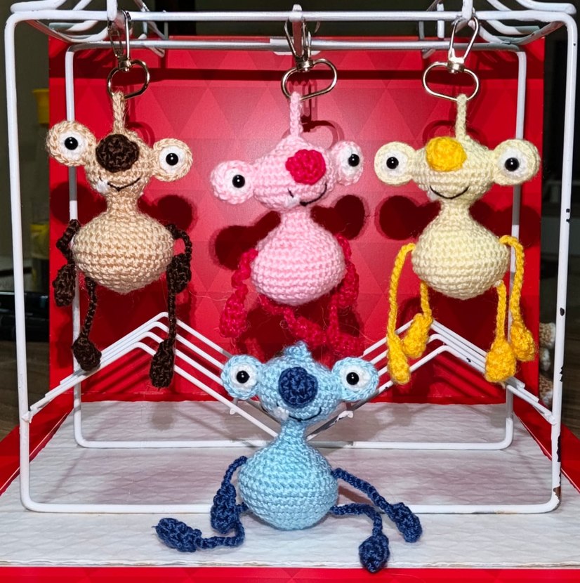 rengarenk buz devri sid Anahtarlık - Görsel 2