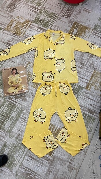 s Beden Cicvciv uzun kol pijama takımı