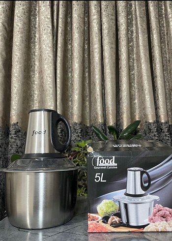 Beden 5L Gri Mutfak Blenderı ve Doğrayıcı