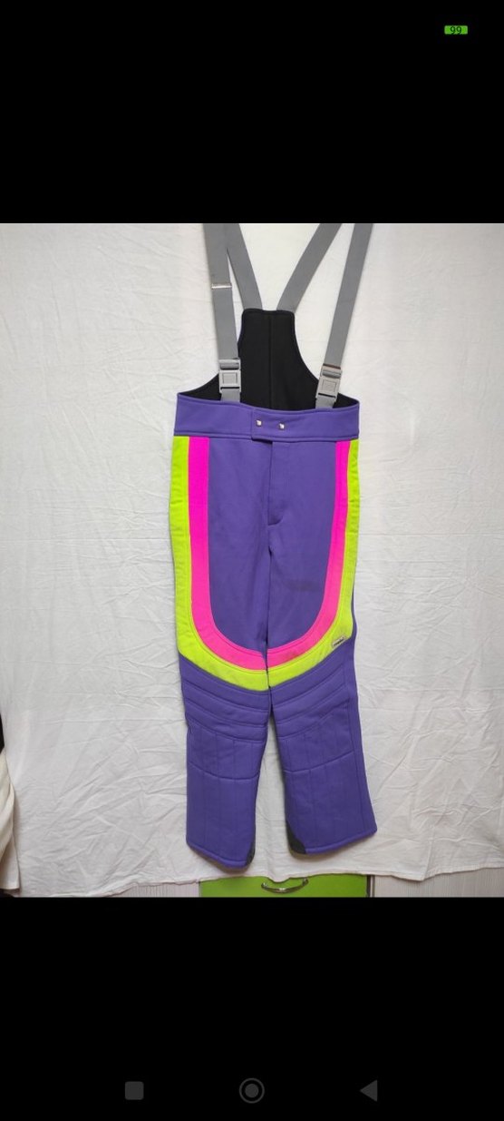 Renkli Bağcıklı Erkek Kayak Pantolonu - Görsel 2