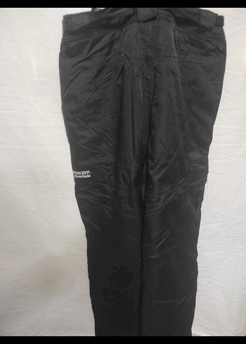 Siyah Erkek Kayak Pantolonu, Kemerli, Dar Kesim - Görsel 6