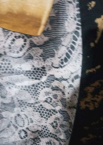 Beden altın Renk Kadın Bohem Vintage Desenli Altın Renk eşarp.