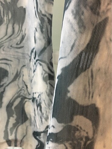 Twist tül bluz - Görsel 4