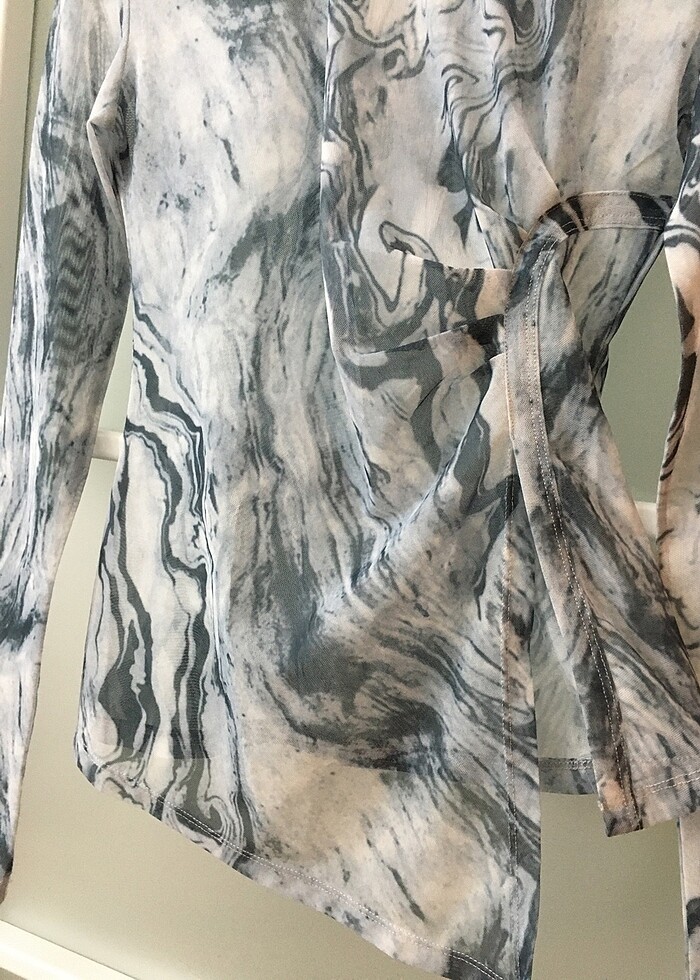 Twist tül bluz - Görsel 5