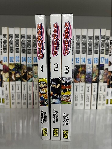 Naruto 1,2,3 Manga