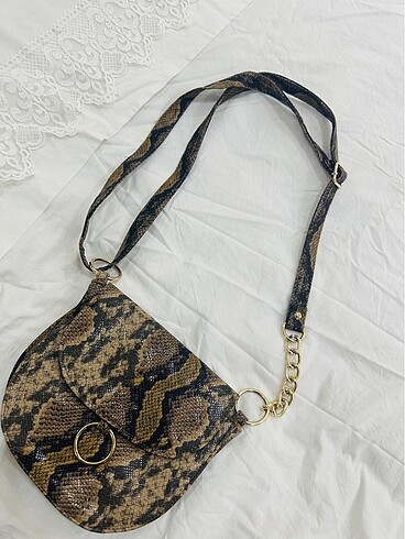 LC Waikiki Leopar desen kol çantası
