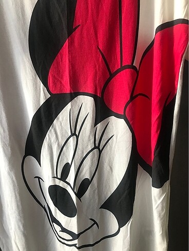 xs Beden H&M Disney Minnie Mouse Gecelik