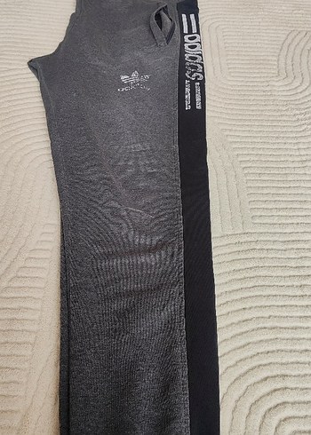 Gri Elastik Bel Erkek Eşofman Altı - Görsel 4