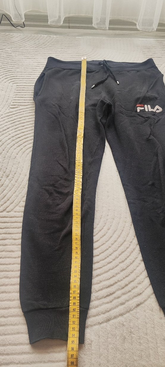 FILA erkek Gri Elastik Bel eşofman altı - Görsel 3