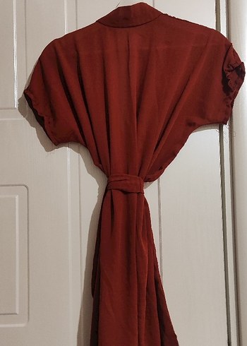 kiremit rengi Uzun pareo - Görsel 5