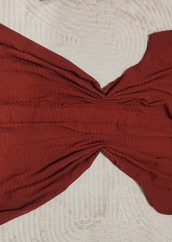 kiremit rengi Uzun pareo - Görsel 6