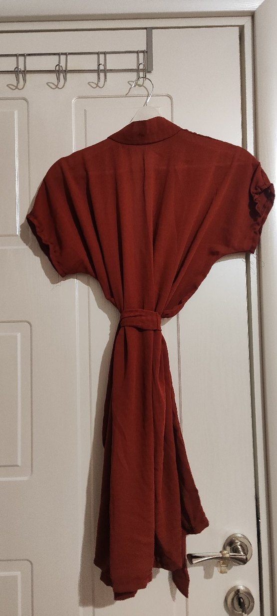 kiremit rengi Uzun pareo - Görsel 5