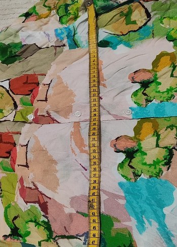 kısa kollu Çok Renkli Gömlek - Görsel 9