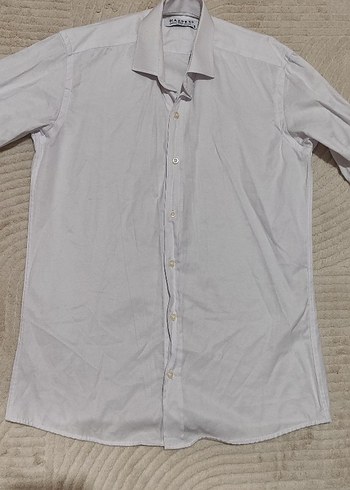 Erkek Beyaz klasik Gömlek haspek marka - Görsel 5