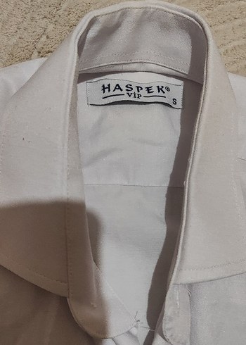 Erkek Beyaz klasik Gömlek haspek marka - Görsel 4