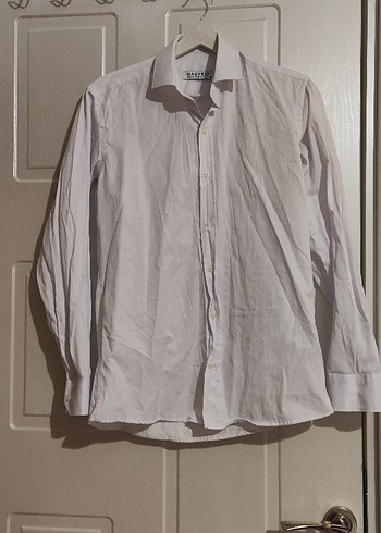 Erkek Beyaz klasik Gömlek haspek marka - Görsel 3