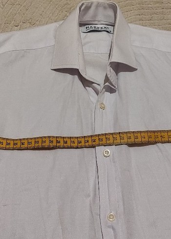 Erkek Beyaz klasik Gömlek haspek marka - Görsel 6